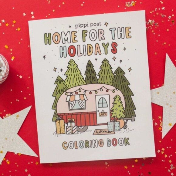 Holiday Christmas Coloring Book NEW - Picture 1 of 7